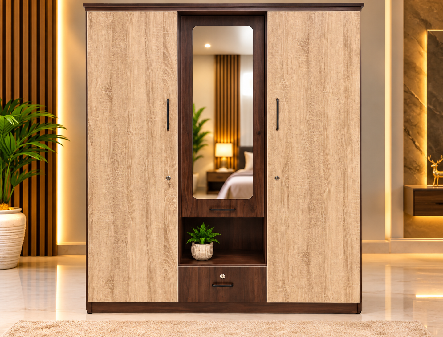 Nf - 27 - 3 Door Wardrobe