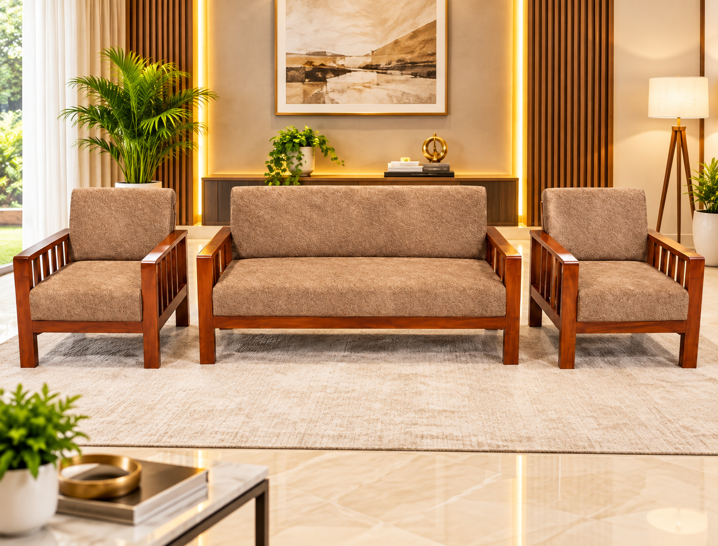 Nf - Doc Sofa Set (3+1+1)