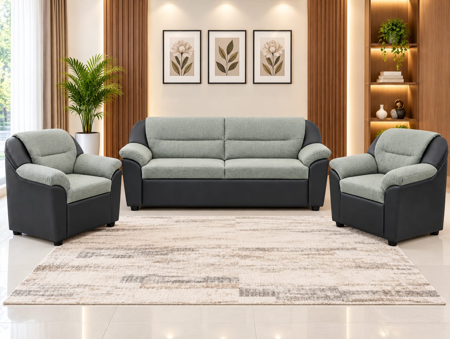 Nf - New Model (3+1+1) Sofa Set
