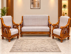 Nf - Zen Carving Sofa Set (3+1+1)